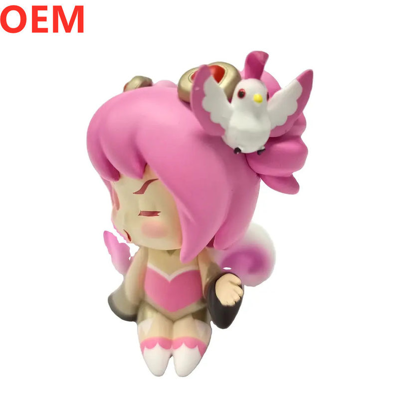 OEM personnalisé mini mignon jouets de figurines de dessins animés en PVC pour enfants personnalisé jouets de figurines en PVC