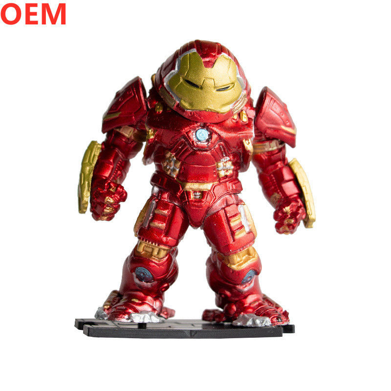 Collection 3d de modèles en PVC de figurines de dessins animés de jouets de dessins animés OEM personnalisés en plastique de jouets de dessins animés