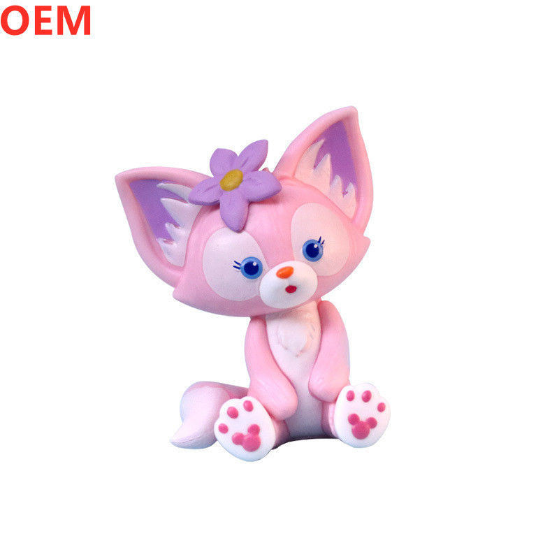 OEM usine personnalisée personnages de dessins animés en plastique 3d de haute qualité, jouets de figurines de dessins animés en PVC