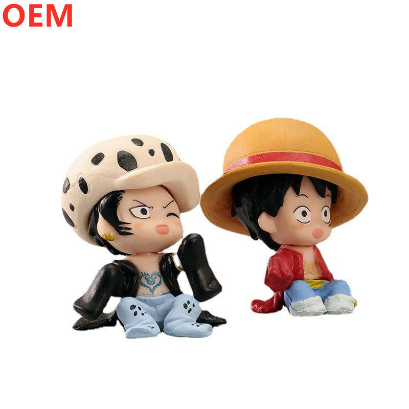 OEM usine personnalisée personnages de dessins animés en plastique 3d de haute qualité, jouets de figurines de dessins animés en PVC