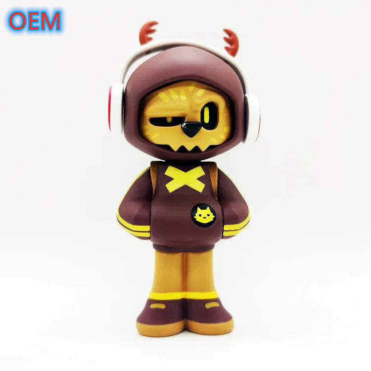 Personnalisé 3d plastique dessin animé figurines d'animaux de l'anime jouets OEM Design PVC figurines en plastique jouets
