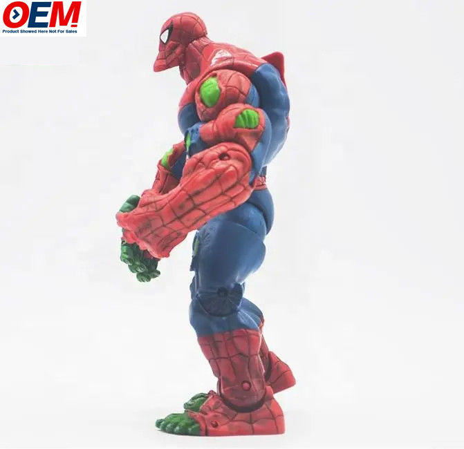 Fabricant personnalisé personnalisé jolie collection mobile pour adultes modèle de figurine héros d'araignée figurines d'action en PVC jouet
