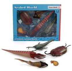 Simulation personnalisée d'usine OEM Vie marine Animaux Modèle Kit d'action Figures miniatures Éducation