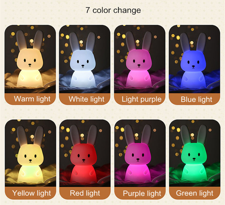 Lumière de nuit LED personnalisée Lampes de chambre Sensor tactile Décoration de chambre Cute Gift