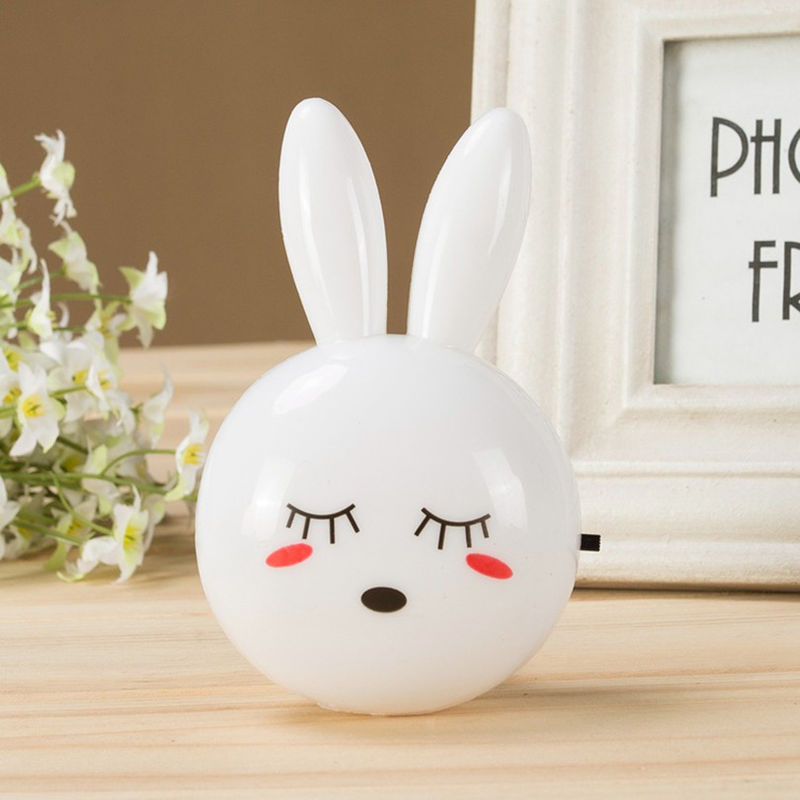 Fabricant de jouets personnalisé lampe de nuit de lapin LED Commutateur ON/OFF Lumière murale lampe de chevet