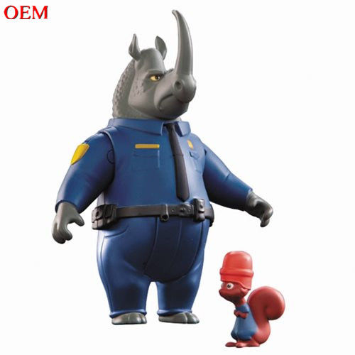 OEM Mini Figure Cartoon Monster Hunter Jouet Pour Les Enfants personnalisé Jouet Modèle Animal en plastique