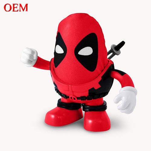 Fabrication de jouets conception de jouets personnalisés OEM PVC Film personnage Patate Head 3D Toy personnalisé action figure