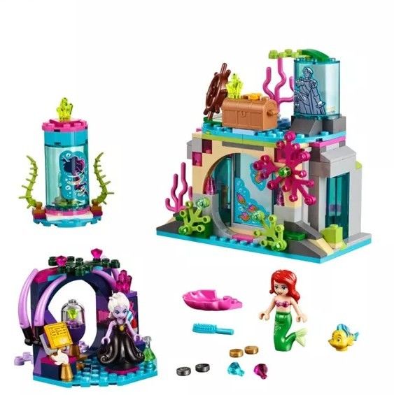 Fabriqué sur mesure La série de filles Briques jouet Princesse Château Assemblage de construction Blocs de jouets