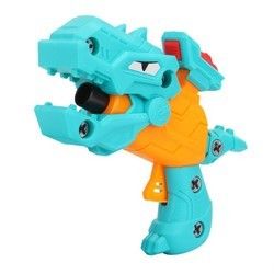 Pistolet de jouet pour enfants bricolage démontage de bébé pistolets à balles molles de dinosaure jouet EVA puzzle d'éponge modèle de pistolet assemblé