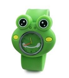 Montres numériques Cute Frog Slap 3D Cartoon Animaux Garçons Filles Cadeaux Quartz Montres de poignet