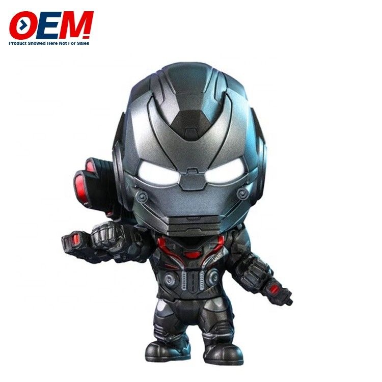 jouet en vinyle personnalisé faire 3D LED Cartoon porte-clés accessoires