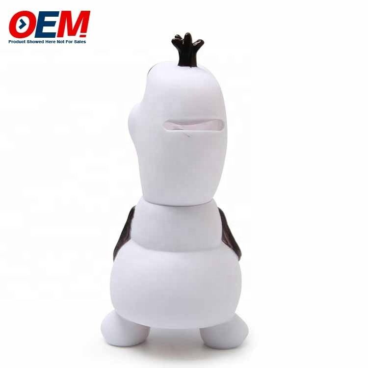 OEM fabrique faire des dessins animés Banque de pièces en plastique PVC Pika Avec clé de verrouillage Piggy Bank en plastique