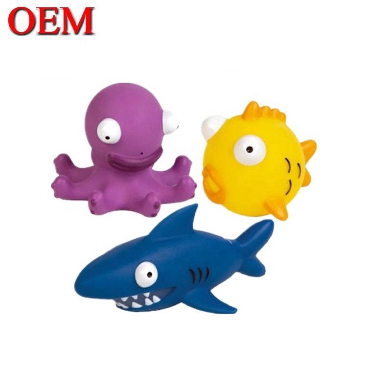 Fabrique OEM faire modèle mignon dessin animé monde de la mer modèle animal figures d'action pour les enfants