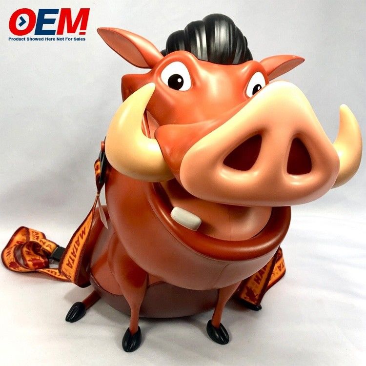 Parcs de jouets personnalisés Royaume des animaux 25e anniversaire Lion King Pumba Popcorn Bucket