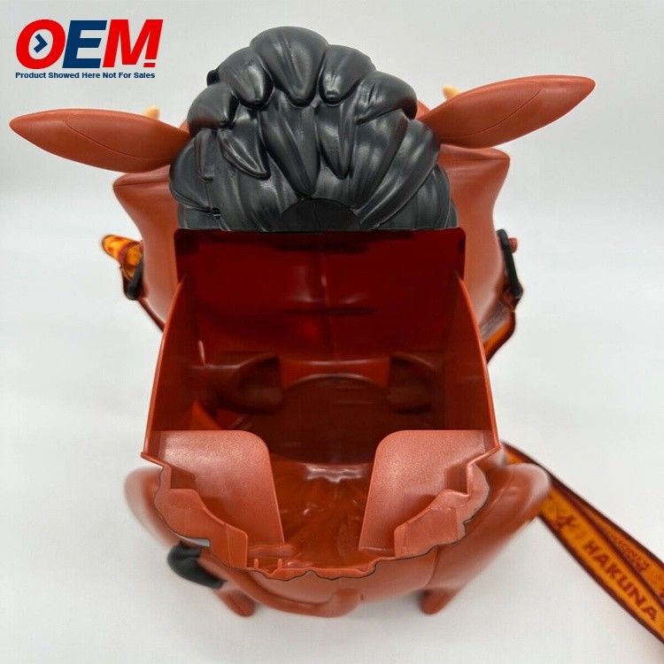 Parcs de jouets personnalisés Royaume des animaux 25e anniversaire Lion King Pumba Popcorn Bucket