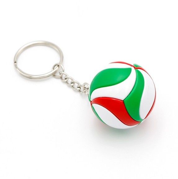 FACTORY 3D mini porte-clés en forme de boule faire votre propre conception porte-clés en PVC personnalisé