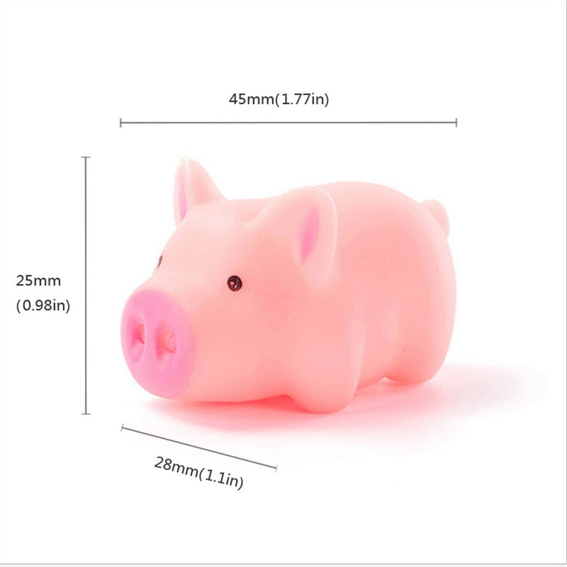 OEM personnalisé Cute Squeeze Squeaky Chew Jeux interactifs d'entraînement drôle de mini jouet en caoutchouc doux