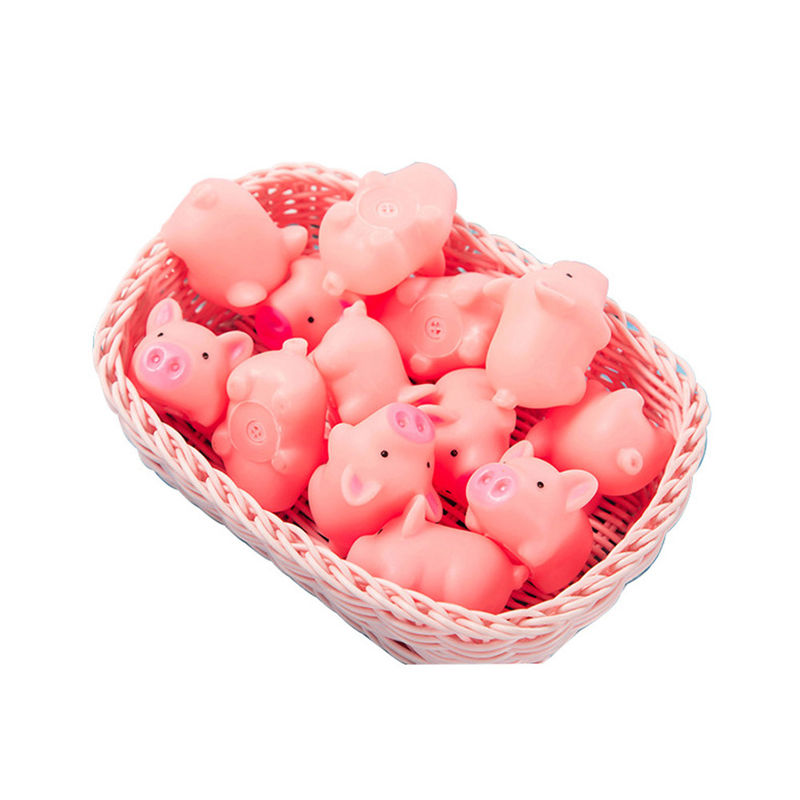 OEM personnalisé Cute Squeeze Squeaky Chew Jeux interactifs d'entraînement drôle de mini jouet en caoutchouc doux