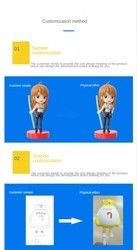 Fabricant OEM en plastique Lazy Cat Toy Figure personnalisé PVC 3D Anime Injection Art Jouets en vinyle