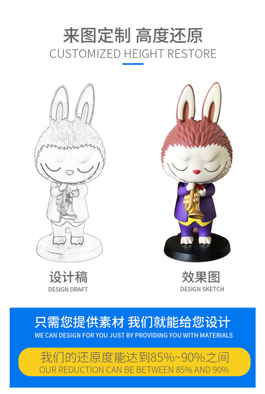 Fabricant personnalisé personnalisé de jouets en plastique pour anime Figures 3D Mini Modèle de jouets de figurines d'action