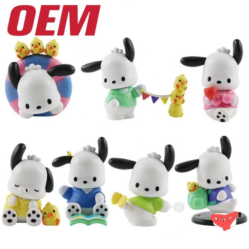 Fermeture de porte personnalisée 3D figurine jouet Fermeture de porte de chapeau à tirer OEM usine