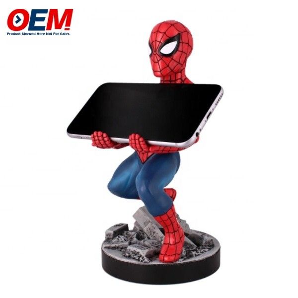 Spidman Porteur de téléphone portable fabriqué bureau bureau maison jouet de bureau OEM Porteur de téléphone en PVC