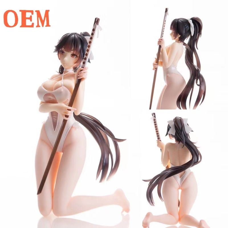 Jouet personnalisé de poupée en PVC personnalisé en 3D japonais