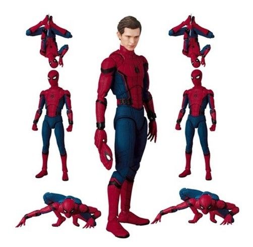 Jouets de haute qualité de 15 cm Homme-araignée Tom Holland Figure d'action en PVC Spiderman Collection Jouet avec boîte