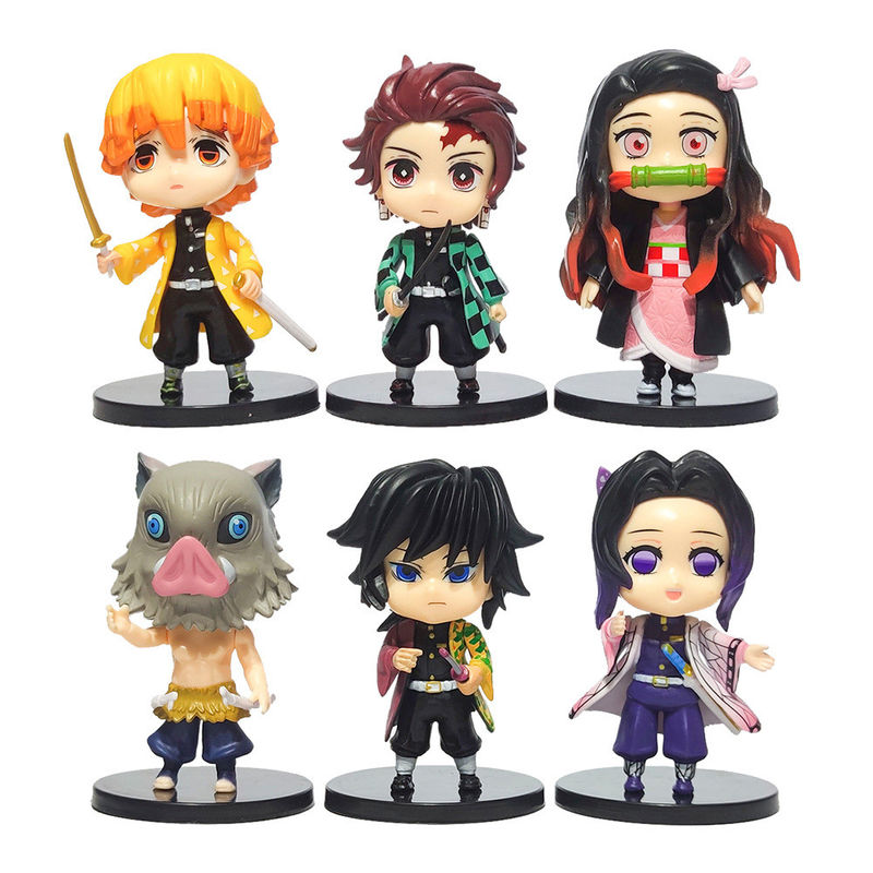 OEM Modèle de personnage de Demon Slayer Collection de décoration Jouets personnalisés