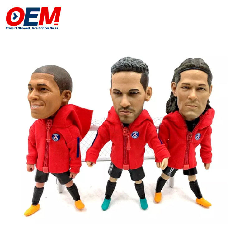 CustomG0104 XT1003 Nouveau joueur de football célèbre Neymar Messi Ronaldo Suarez personnage mini-bloc figure jouet en plastique