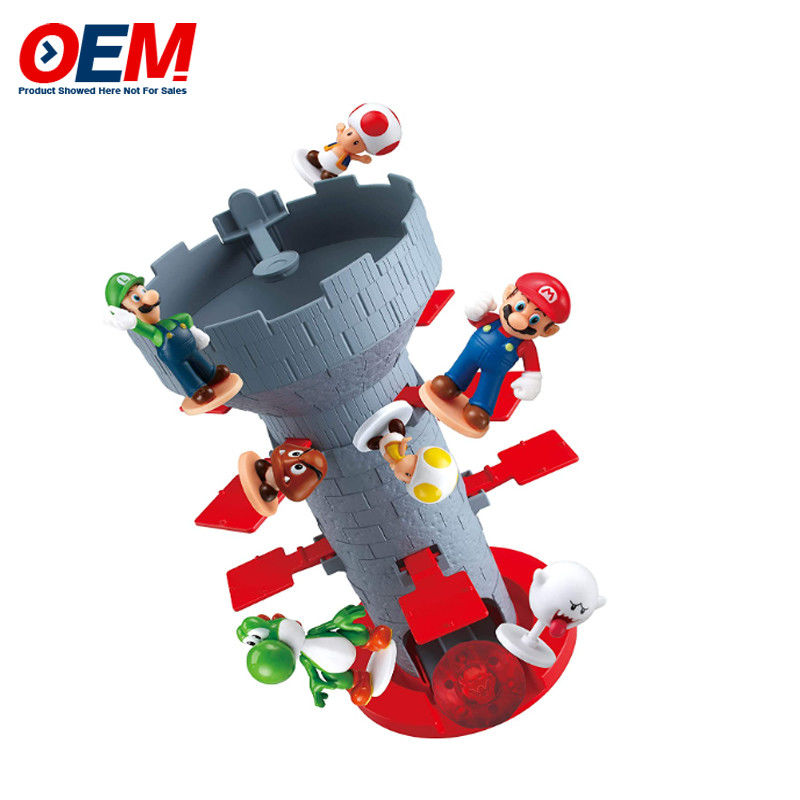 Jeux Dents Super Mario Piranha Plant Escape Tabletop Action Game pour les 4 ans et plus avec 2 personnages de Super Mario