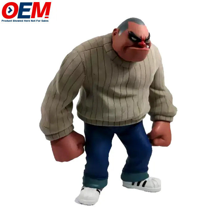Fabricant personnalisé Fabrication personnalisée d'impression 3D en plastique souple sofubi jouet en vinyle OEM vos propres jouets