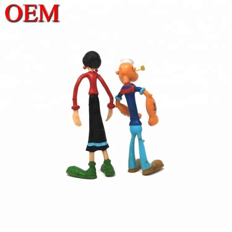Fabrication personnalisée de personnage pliable dessin animé personnage pliable jouet personnalisé dessin animé modèle militaire jouet