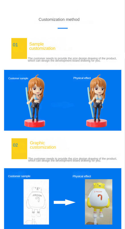 Fabrique personnalisé OEM mignon 3D Mini Figure Anime Téléphone Cable Bite Jouet personnalisé jouets en PVC vinyle