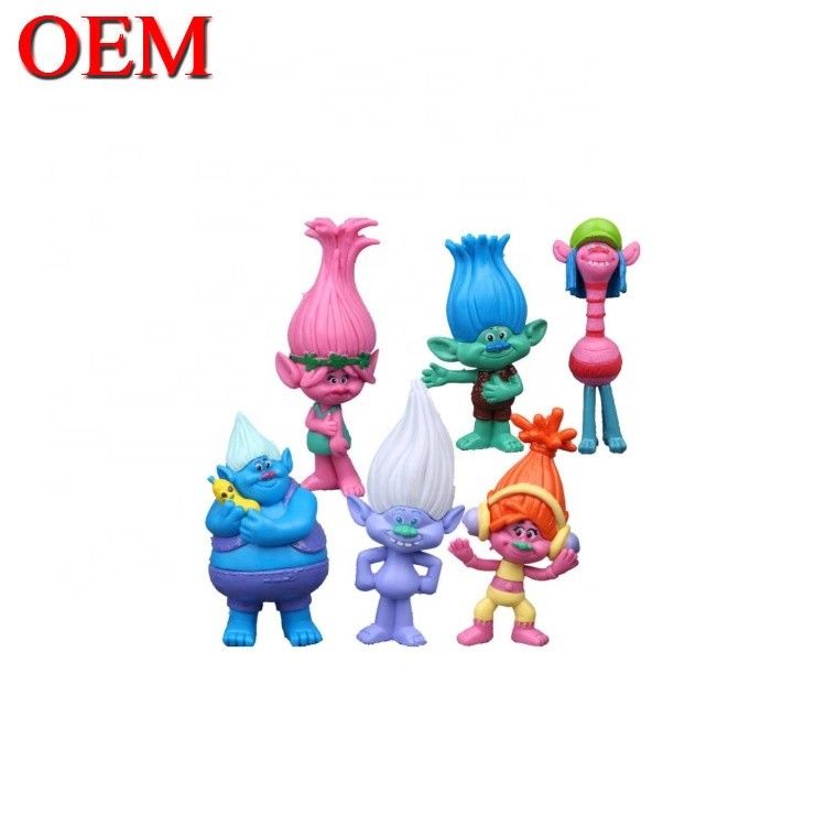 Personnage personnalisé japonais personnages classiques gâteau d'anniversaire Topper Set Oem Action Figure gâteau Topper usine