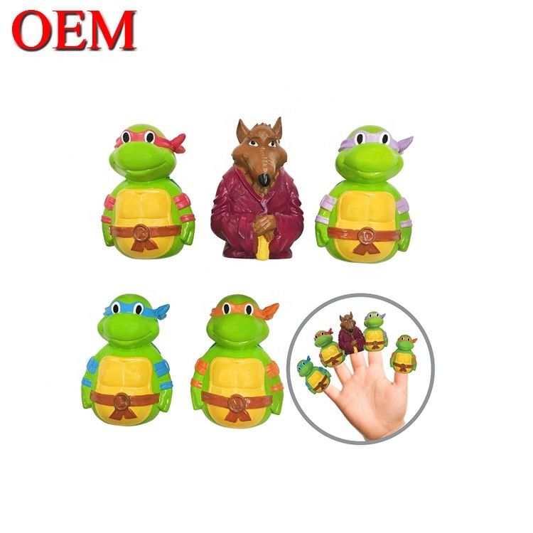 Figure en plastique 3D Jouets de poupée à doigts Jouets de jouet à main OEM pour enfant Figure en plastique personnalisée