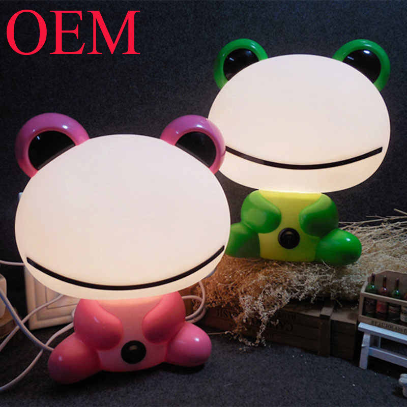 Animals dessins animés chiens lumière de nuit portable maison décoration lampe de table