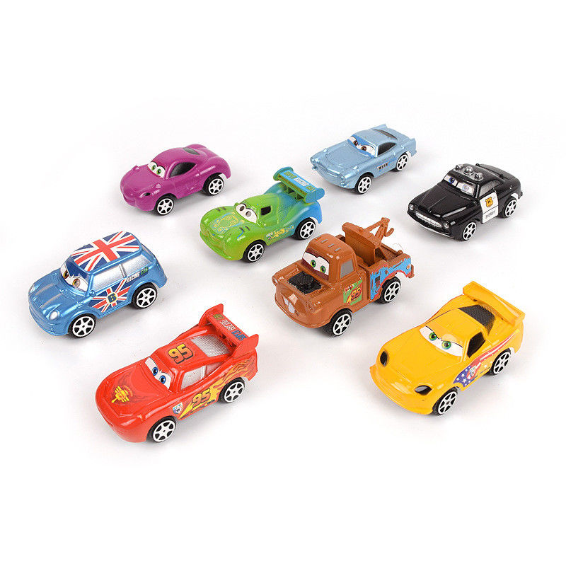 Fabricant personnalisé Cartoon Pixar Cars Racing Series Jackson Storm Cruz Smokey 1:43 Vêtements en alliage métallique sous pression Jouets Boy Kid Gif