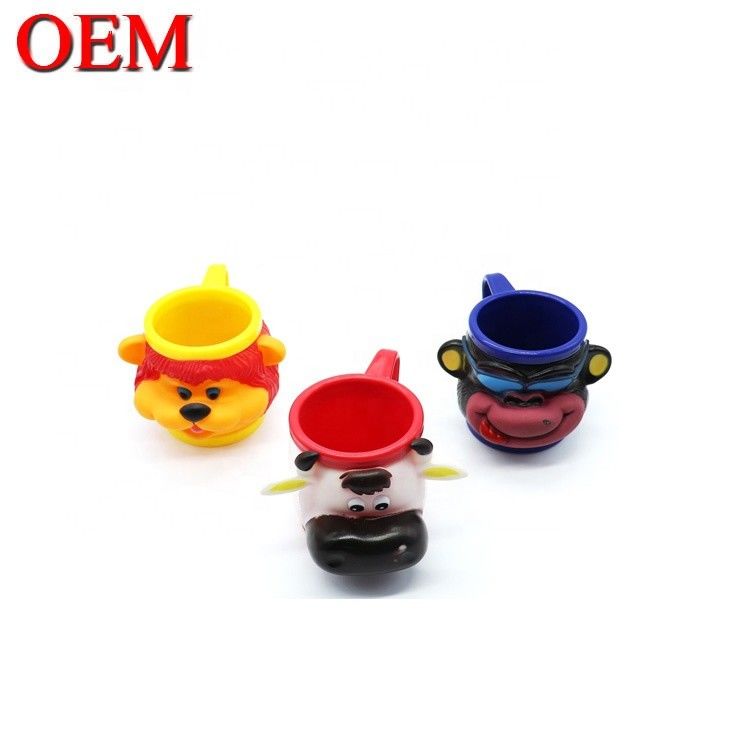 Taille personnalisée Qualité écologique 3D Figure Cup Ice Cute Cartoon Toy Cream Mug