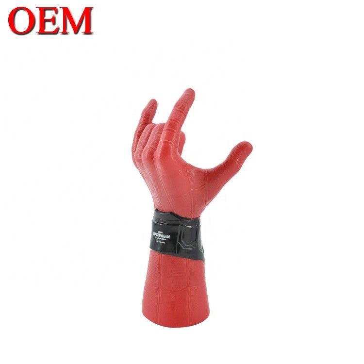 Modèle 3D personnalisé de Spider-Man Bouteille OEM Forme de personnage Coupe à la paille Fabriquée à l'usine de coupe ABS 50oz