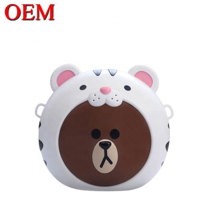 Fabricant de jouets personnalisés Cute plastique 3D Disney Figure Jouet Popcorn Bucket Pour Noël