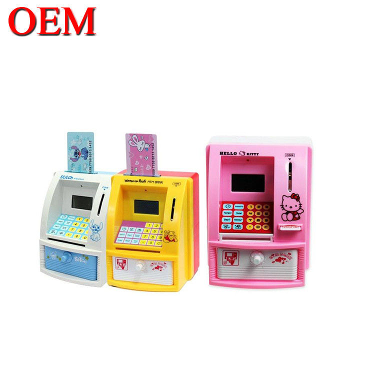OEM personnalisé Banque électronique coffre-fort De la boîte à argent pour enfants pièces numériques épargne en espèces coffre-fort ATM