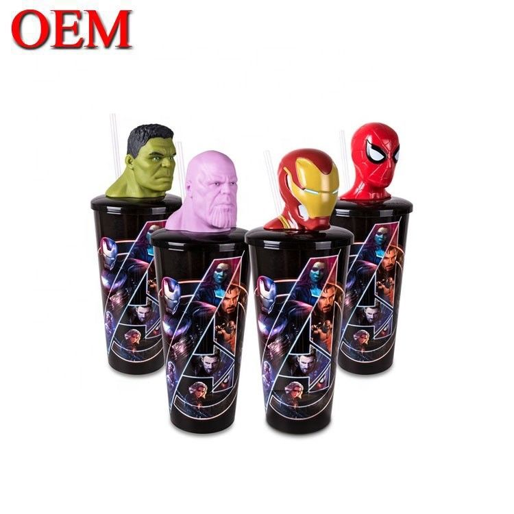 Contenant de popcorn réutilisable sur mesure Bouteille de boisson Aliments sans danger Popcorn Seau d'aliments Emballage