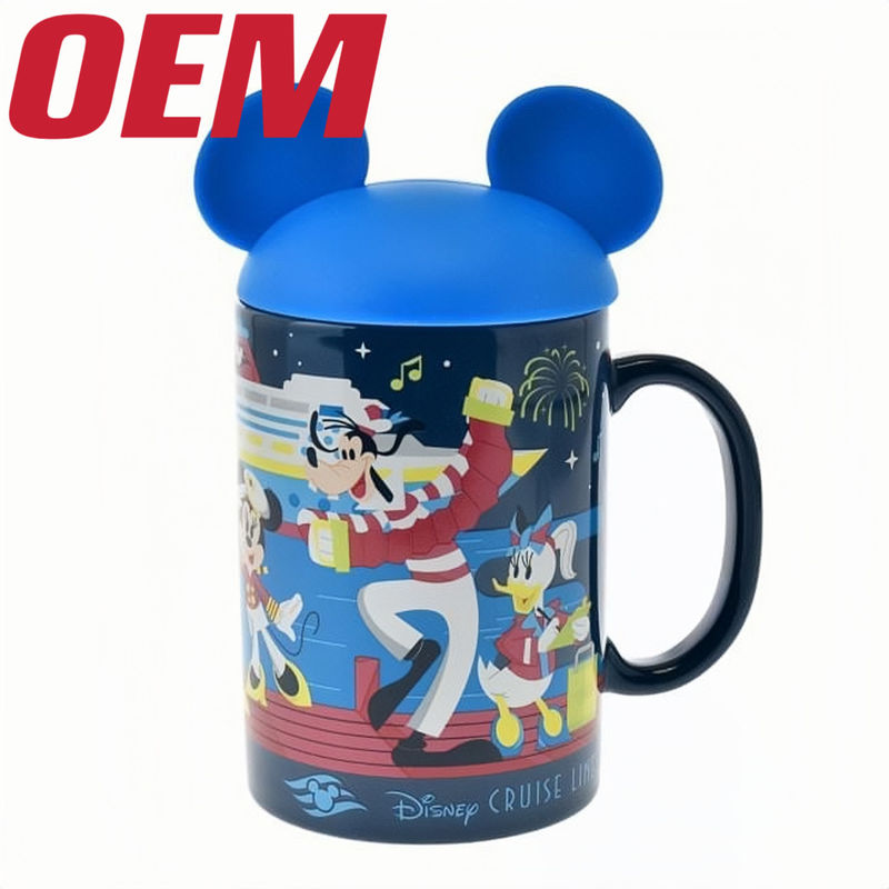 Bouteille de popcorn personnalisée pour personnage de film, bouteille de popcorn en plastique avec lèvre
