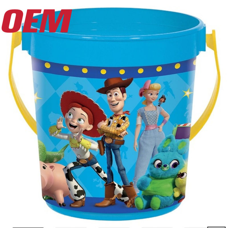 Container en plastique de 60 oz de maïs soufflé personnalisé Faire une boîte de maïs soufflé de haute qualité