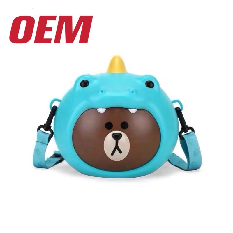 Fabricant de jouets personnalisé Story Character Popcorn Bucket OEM Figure Popcorn Contenant en plastique