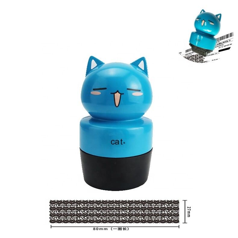 2023 Custom Children Flash Toy Animal personnalisé Vêtements Tissus Auto-encrage Nom Cartoon Stamp pour les enfants