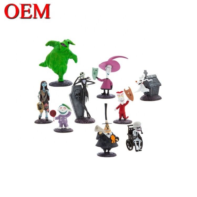 Ensemble personnalisé de jouets de gâteaux de Noël pour les fêtes d'anniversaire Des figurines Des têtes à bobines Ensemble de poupées de jouets