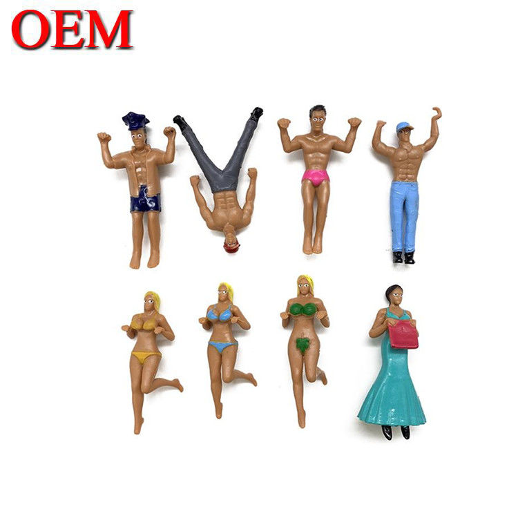 Fabricant de figurines personnalisé Vin Glass Charms Décoration en plastique