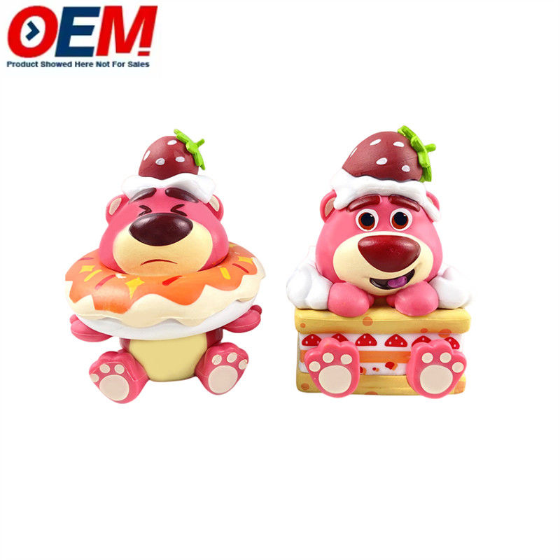 Jouets en silicone en plastique personnalisés OEM 3D Soft Squishy figure personnage jouets usine fabricants de jouets